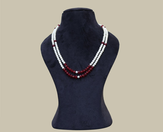 Glass Pearls Necklace