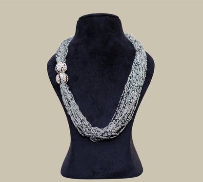 Glass Seed Bead Necklace