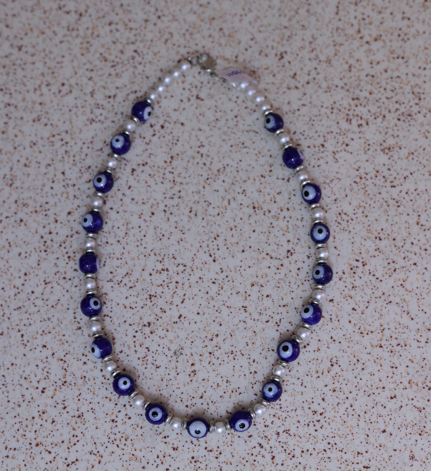 Blue Pearl Necklace