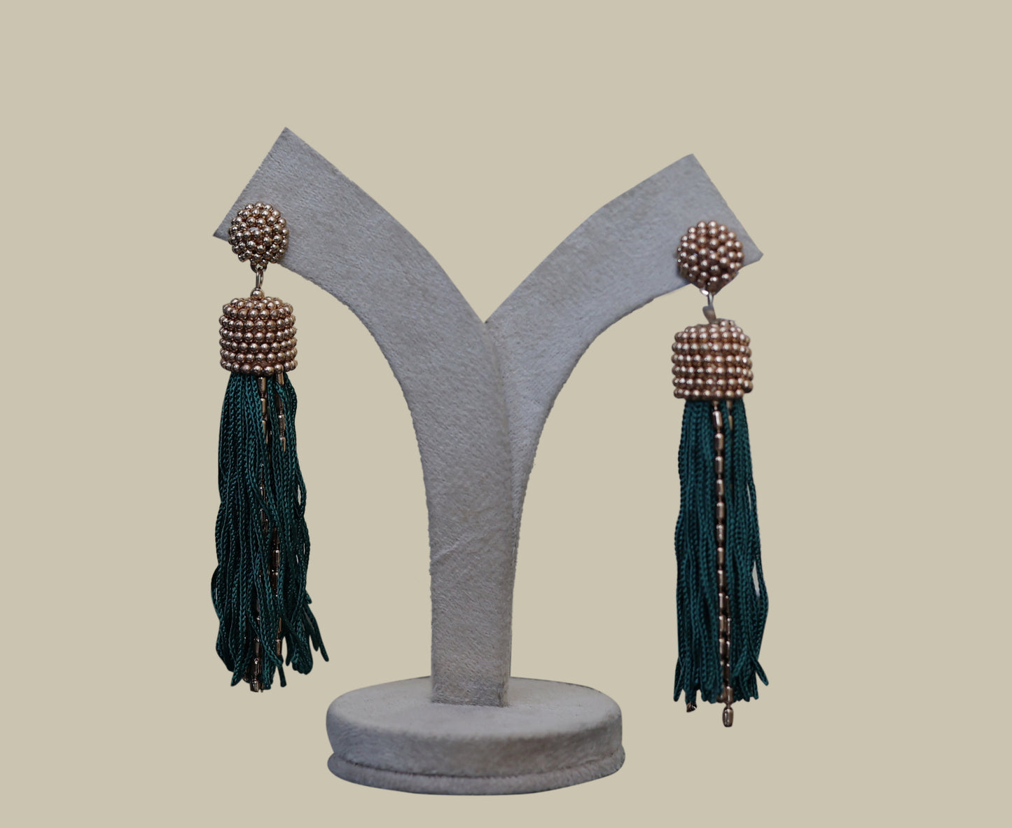 Silk Thread Earring