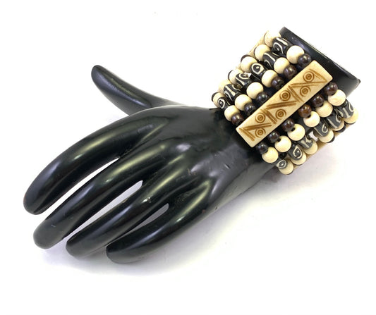 Bone Bead Bracelet