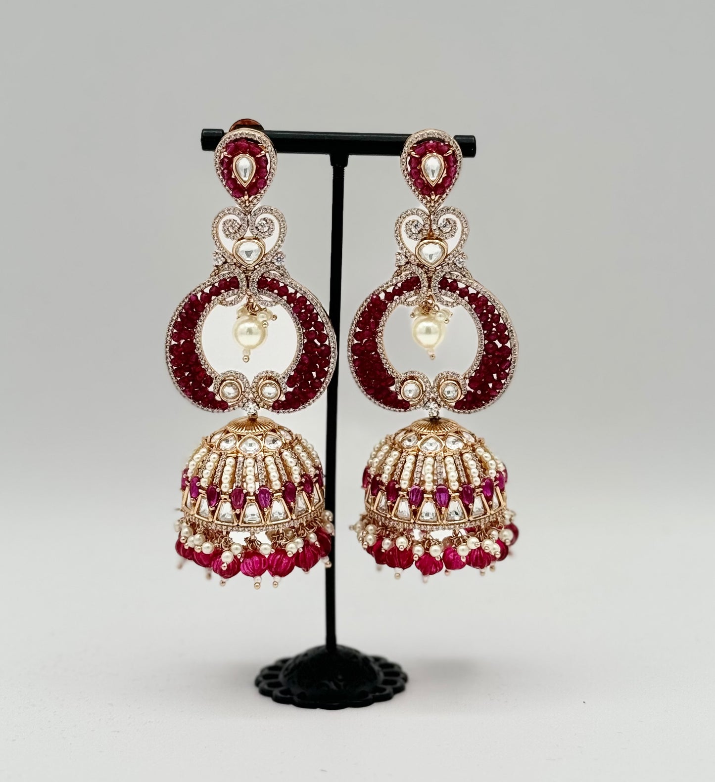 Moissanite Stone Earrings