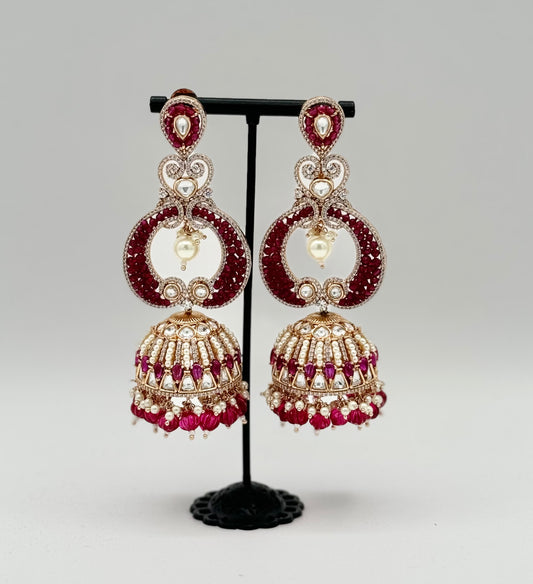 Moissanite Stone Earrings