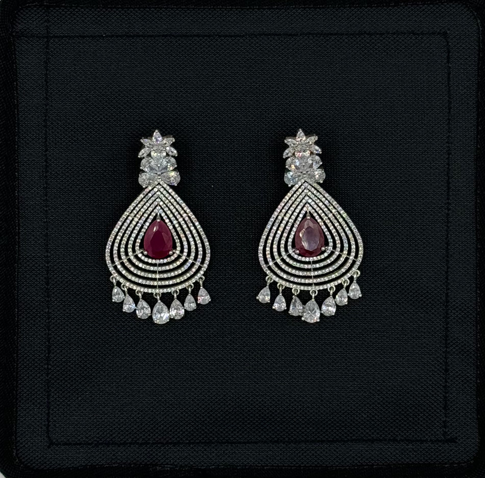 Semi Precious Stone Earrings