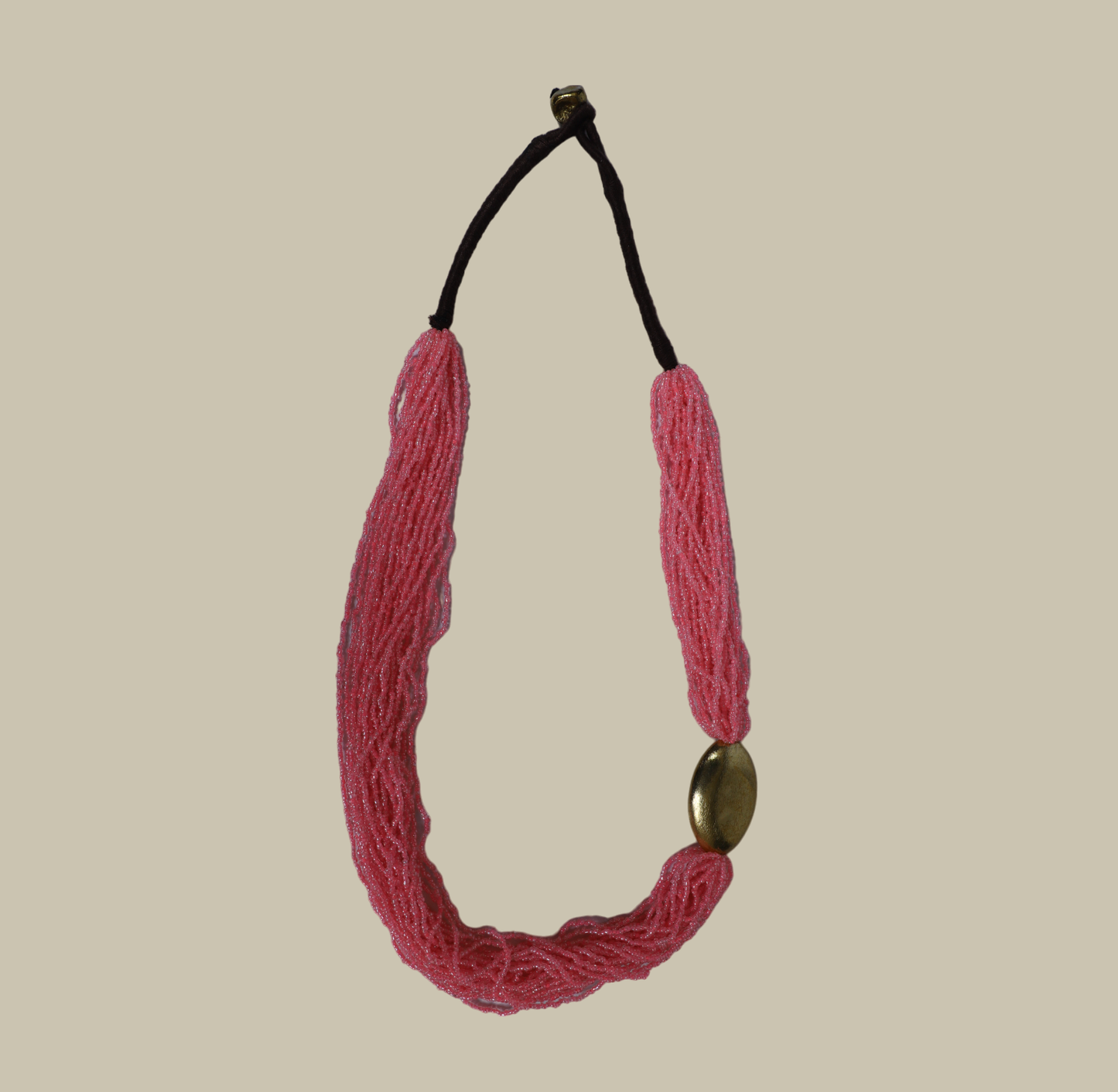 Pink Bead Necklace