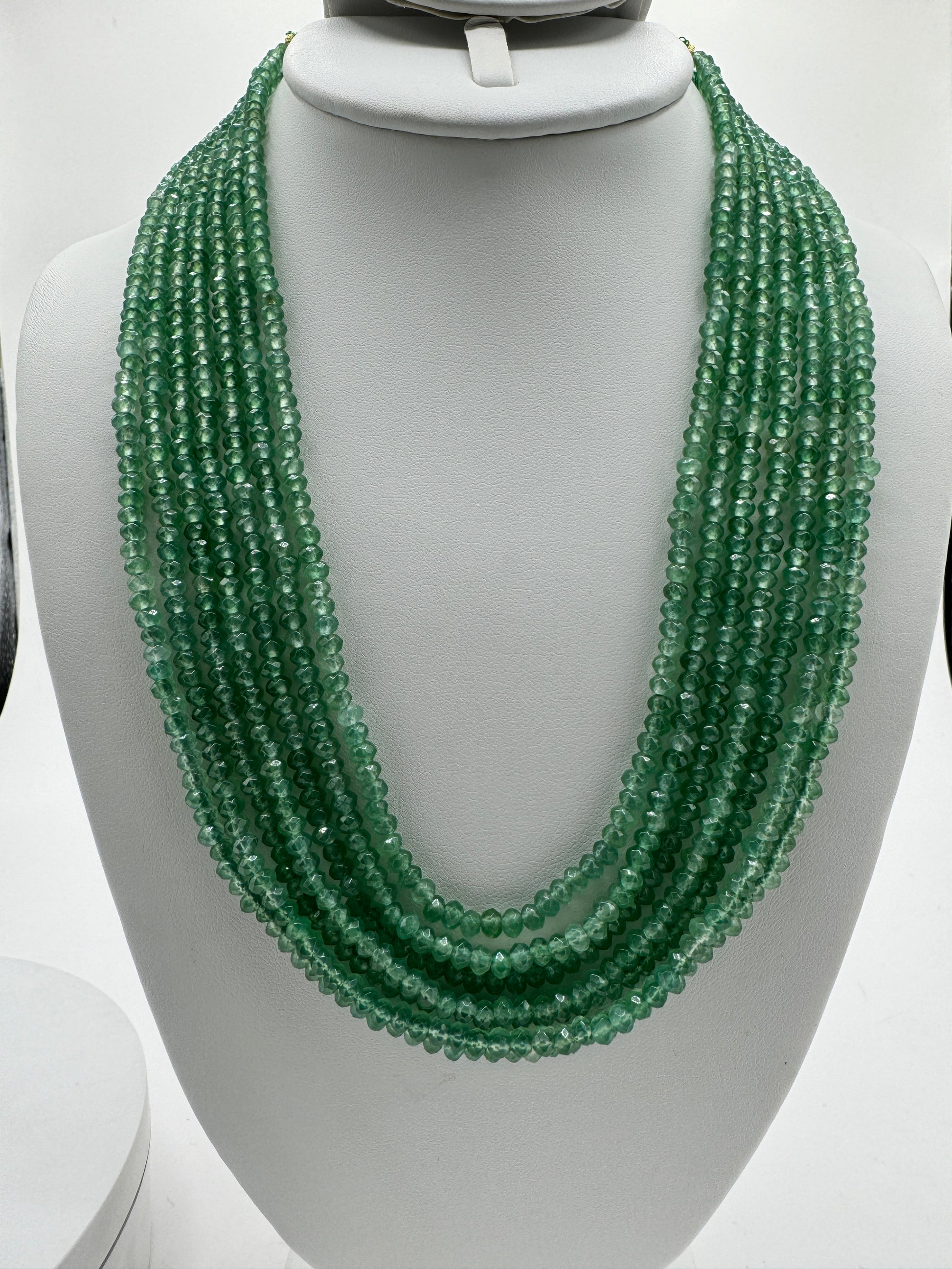 Stunning 7 Layered Onyx Necklace