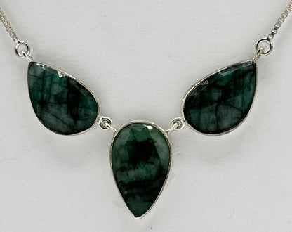 Emerald Stone Necklace