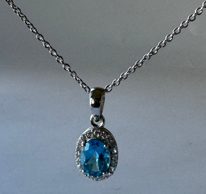 Swiss Topaz Pendant