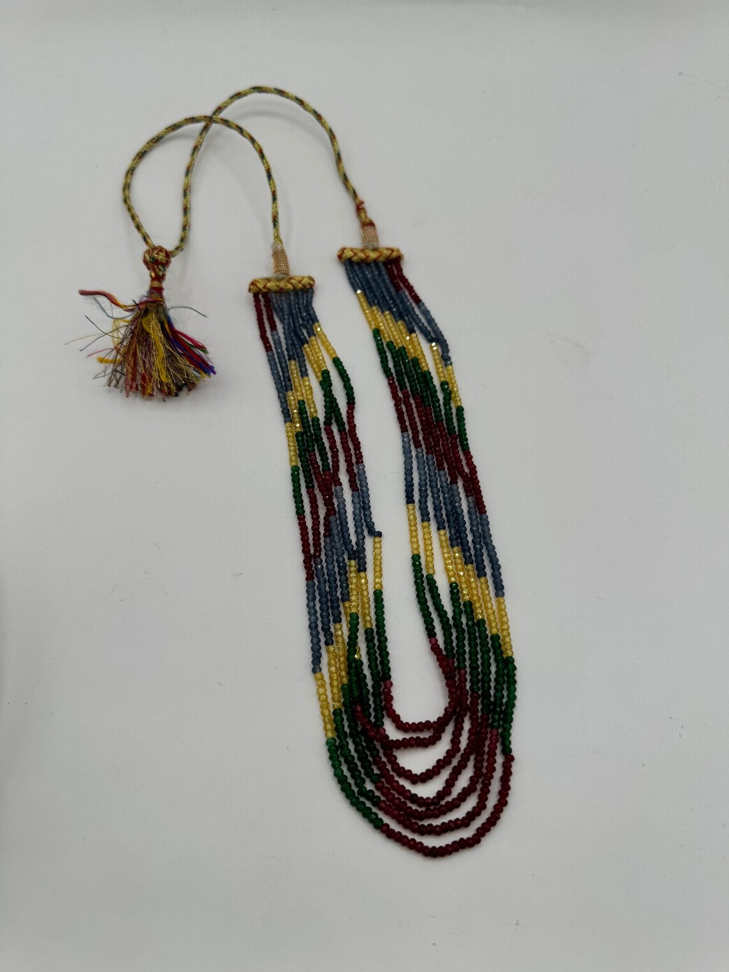 7 layer Onyx Necklace for women