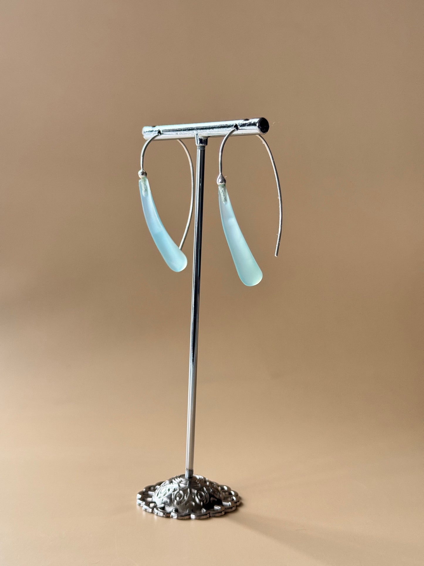 Sterling Silver Onyx Earrings