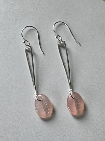 Chalcedony Sterling Silver Earrings
