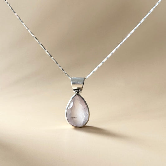 Pink Topaz Pendant