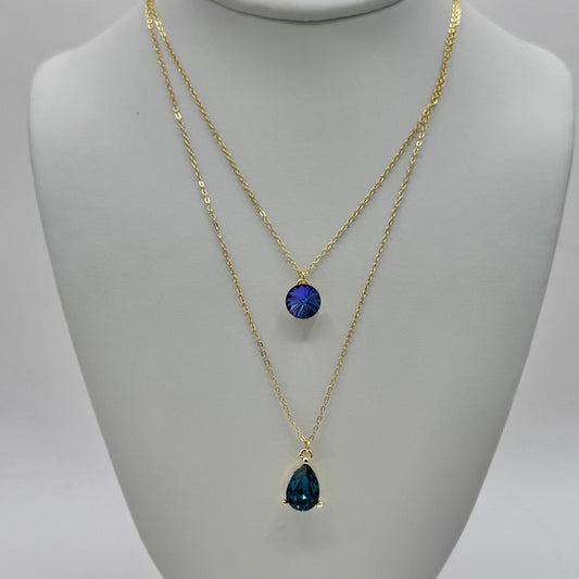 Swarovski Crystal Layer Necklace